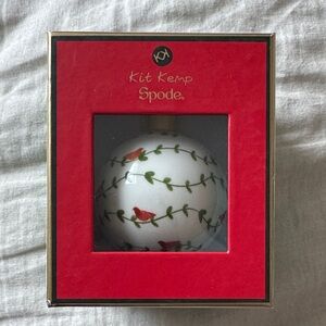 Kit Kemp Spode Vine and Bird Bauble